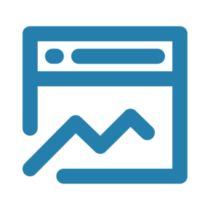 Icon Análisis Azul